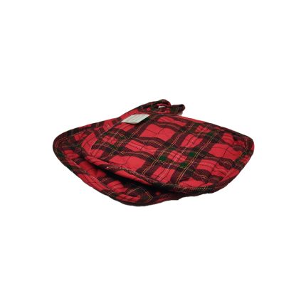 POT HOLDERS 2 SET TARTAN 18X18