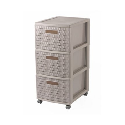 TROLLEY TOWER WITH 3 DRAWERS COUNTRY