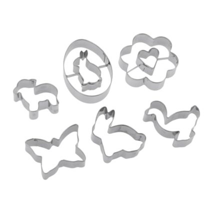 COOKIE CUTTER 6PCS ASSORTED