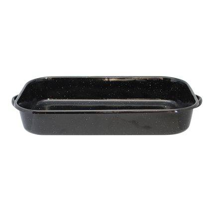 OVEN DISH ENAMELLED 38X22X7 CM ELO
