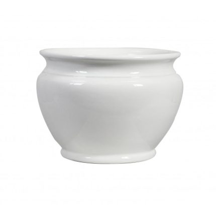 PLANT POT WHITE CERAMIC