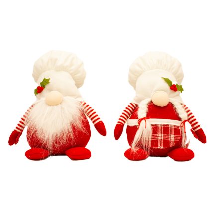 MR & MRS SANTA CHEF 2 ASS