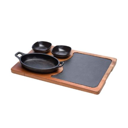 GRILL PAN SET4 DLG 38,5X25XH1,5CM