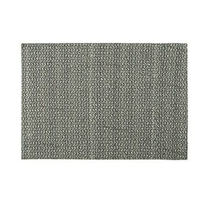 PLACEMAT MACRAME 33X44CM SILVER DBL SIDE