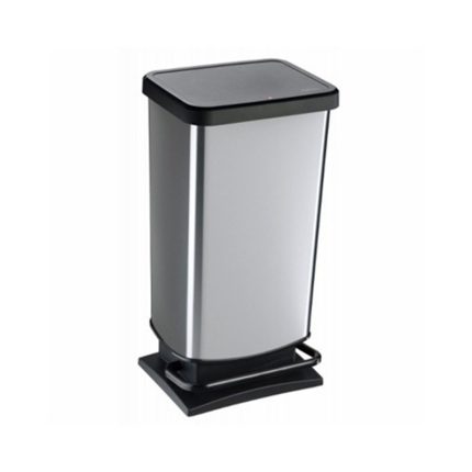 PEDAL BIN 40 PASO BLACK / IML SILVER