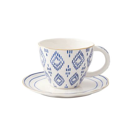 CUP&SAUCER 280ML IN COLOR BOX ELEG
