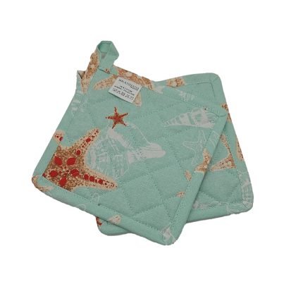 POT HOLDERS OCEANO 18X18 SET 2