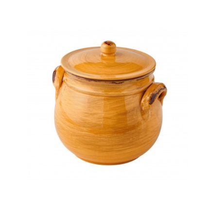 POT EARTHENWARE YELLOW