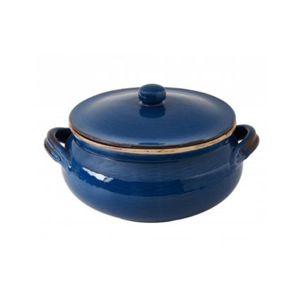 POT EARTHENWARE BLUE