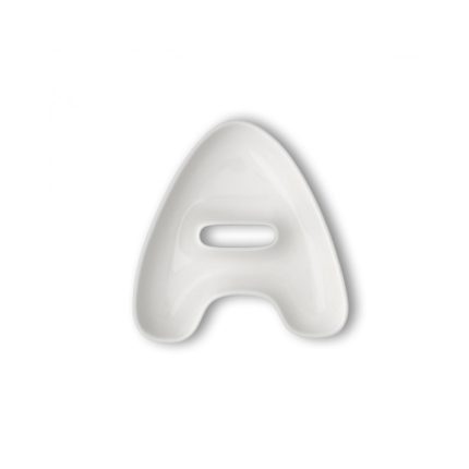 LETTER A PORCELAIN