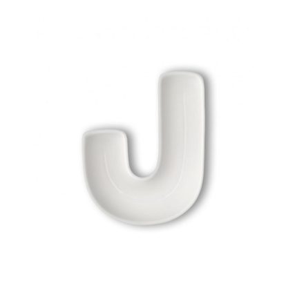 LETTER J PORCELAIN
