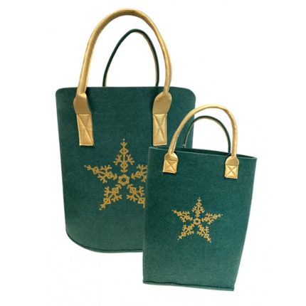 GREEN BAG SET OF 2