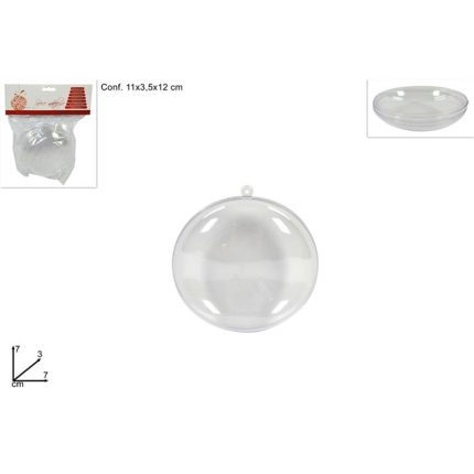 SPHERES CLEAR X3 7CM