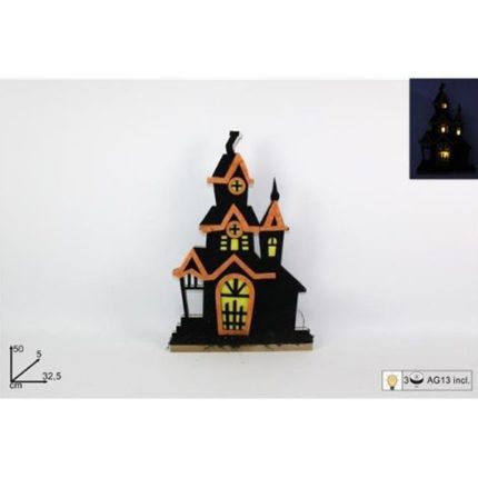 HORROR HOUSE W/LIGHTS