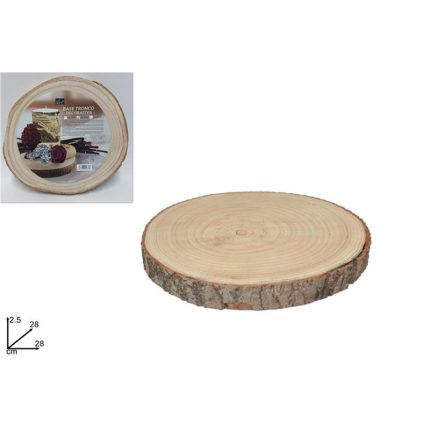 LOG SLICE 28CM