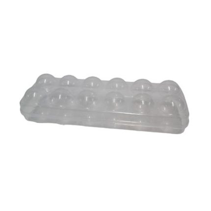 EGG CONTAINER TRANS. 12 PLACES