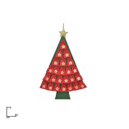 TREE WITH CALENDAR BAGS
