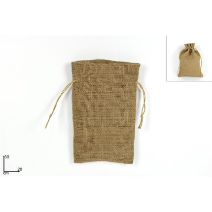 JUTE BAG 30X20CM