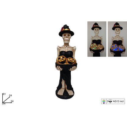 SKELETON / CHEST LIGHT 81CM