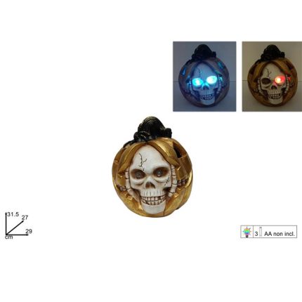 PUMPKIN SKULL / LIGHTS