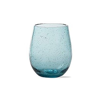 GLASS TUMBLER 380 BUBBLES VIOLA