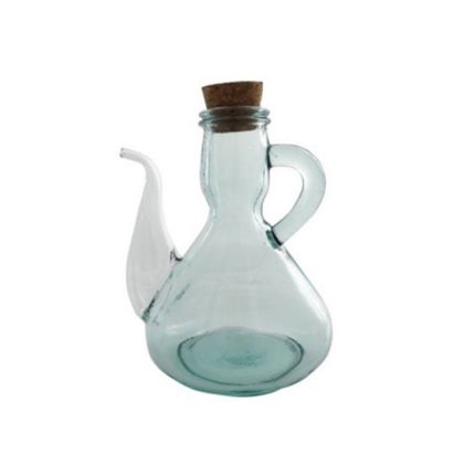 OIL BOTTLE GLASS+CORK 250 CC