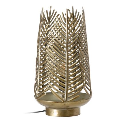 TABLE LAMP GOLD METAL LIGHTING 25X25X46