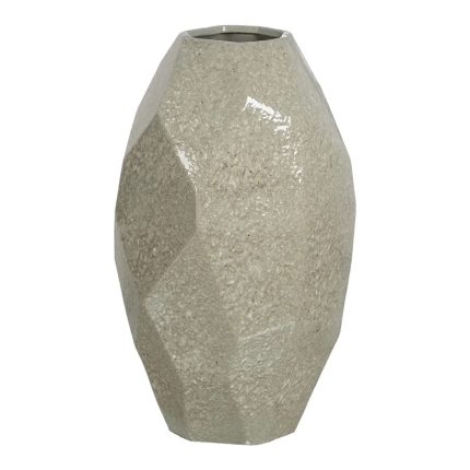 VASE GREEN 28X28X58CM