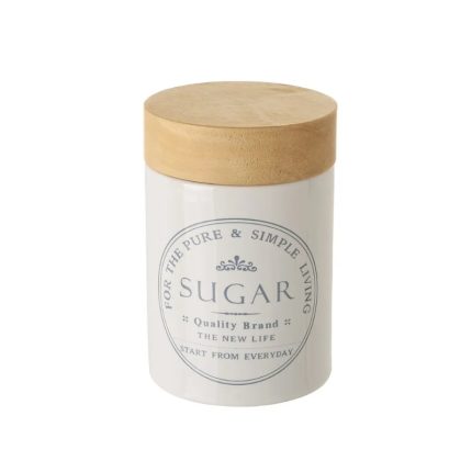 JAR PURE LIVING STONEWARE 10X10X15.5CM