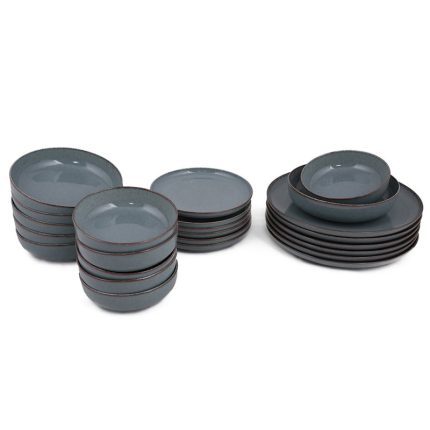 DINNER SET 24PCS BLUE MODERNA