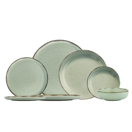 DINNER SET 24PCS GREEN MODERNA