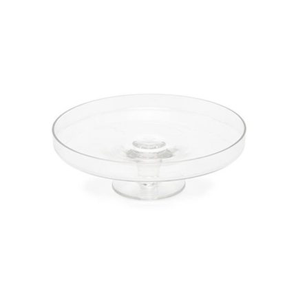 CAKE PLATE GLASS 30X10,5 CM