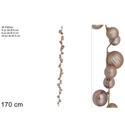 GARLAND PINK 170CM