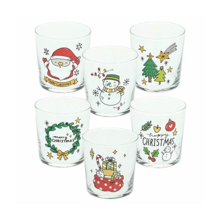 TUMBLER 330CC NATALE HAPPY XMAS