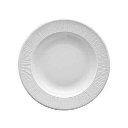 EMOTION 30CM DEEP PLATE WHITE