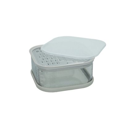 BUTTER DISH W/LID AND SPREADER