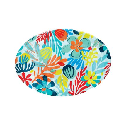 TRAY OVAL TAHITI MELAMINE