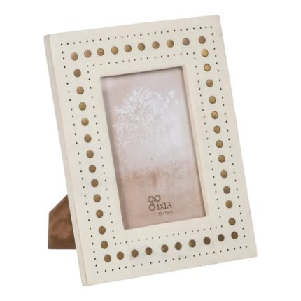 PHOTO FRAME 10X15 CREAM-GOLD