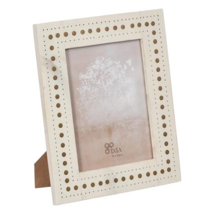 PHOTO FRAME 15X20 CREAM-GOLD