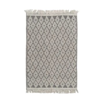 CARPET WHITE-BLACK 160X230CM