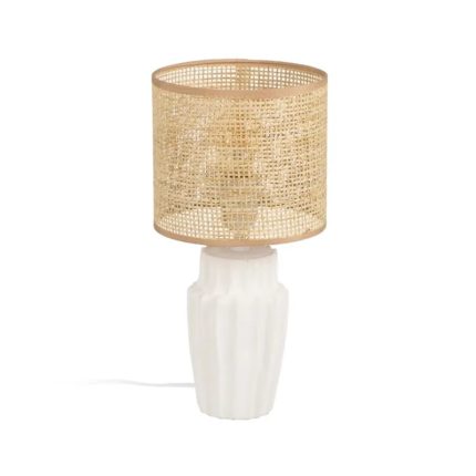 TABLE LAMP CREAM 18X18X37CM