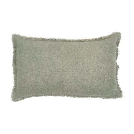 CUSHION GREEN 50X30CM