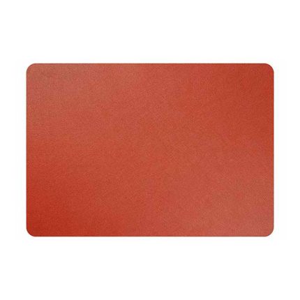 PLACEMAT LEATHER LOOK COGNAC 43X30CM