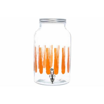 BRISA JUICE DISPENSER ORANGE 6 LTR