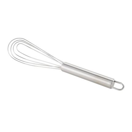 FLAT WHISK S/STEEL 18/10 22CM