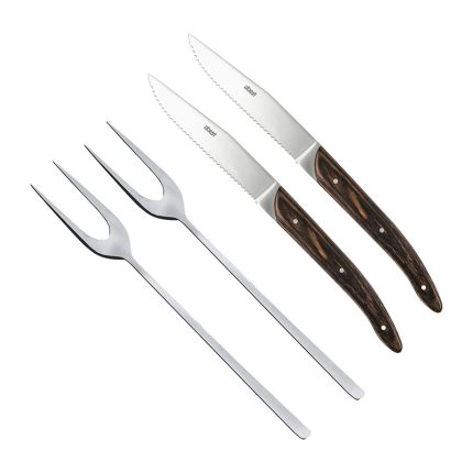 STEAK KNIVES 4PCS WOODEN HANDLE