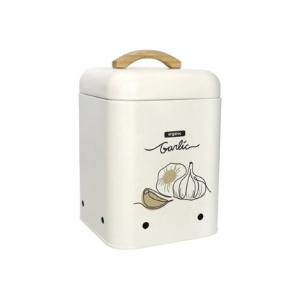 GARLIC CANISTER IVORY