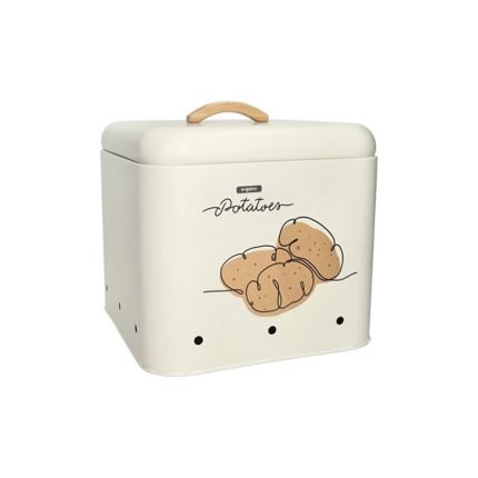 POTATOE CANISTER IVORY