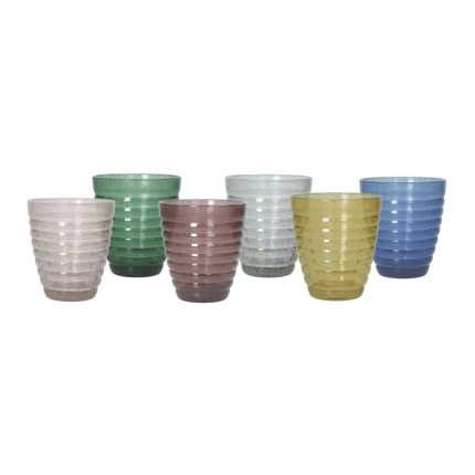 TUMBLERS ASS COL 6 PCS