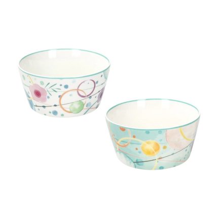 BREAKFAST BOWLS S/2 12CM BOLLICINE